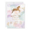 Unicorn Birthday Party Invitation