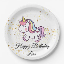 unicorn birthday theme