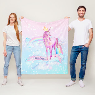Unicorn Blanket Personalised Unicorn Blankets