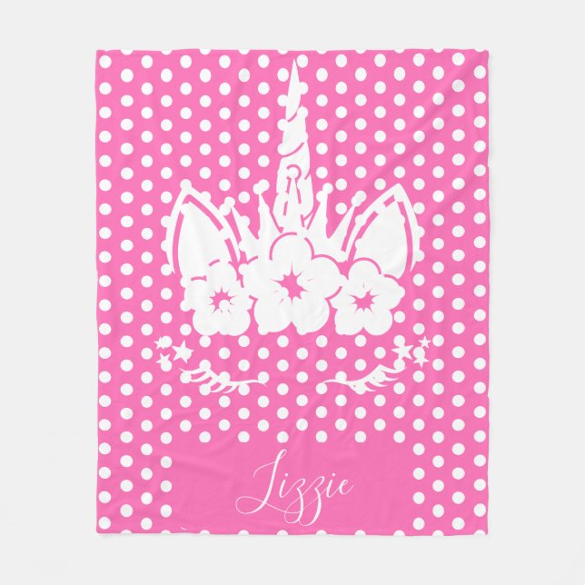 Unicorn Blanket | Unicorn Face (Front)