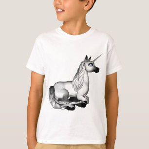 Unicorn Blue Eyes Diamond T-Shirt