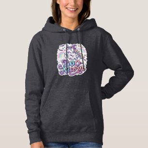 Unicorn Boo-nicorn Premium Vector Vector Design_1 Hoodie