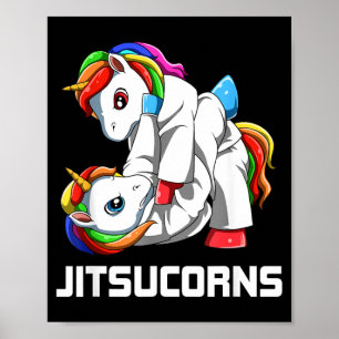 Unicorn Brazilian Jiu Jitsu and Judo 1 Poster