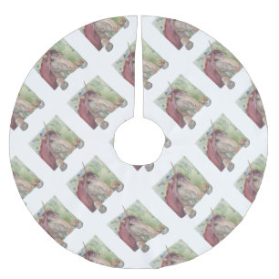 Unicorn Brushed Polyester Tree Skirt