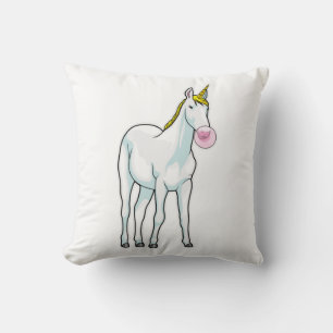 Unicorn Bubble gum Cushion