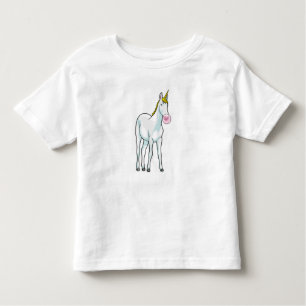 Unicorn Bubble gum Toddler T-Shirt