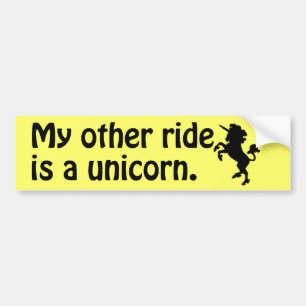Unicorn Bumper Sticker
