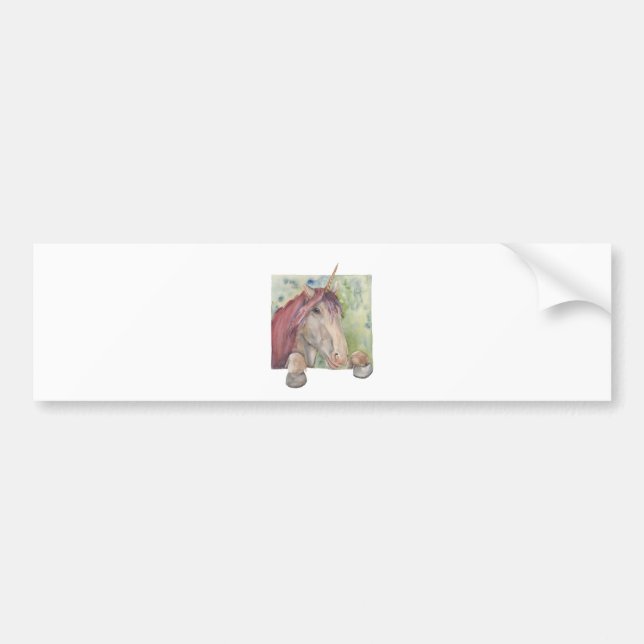 Unicorn Bumper Sticker (Front)