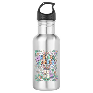 Unicorn Bunnycorn Garden Kawaii Typography Design_ 532 Ml Water Bottle