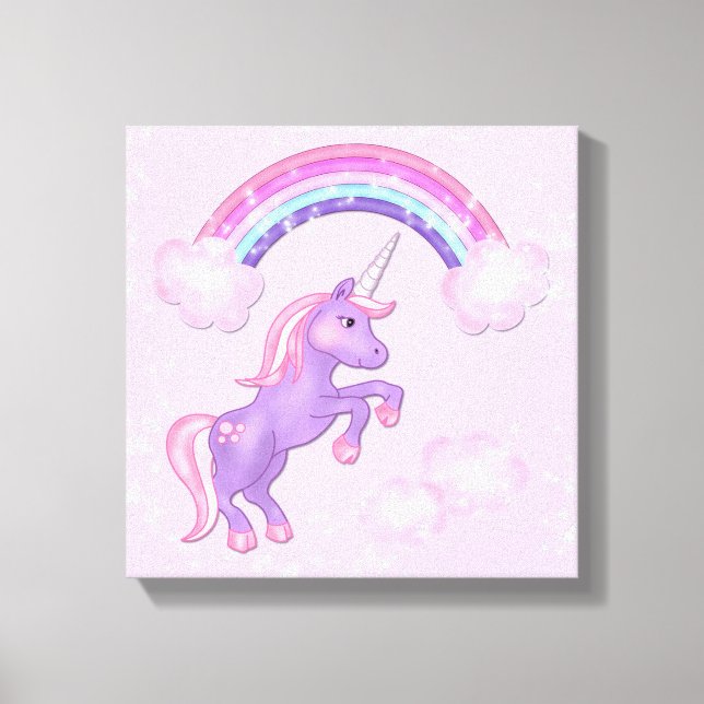 Unicorn Canvas Print (Front)