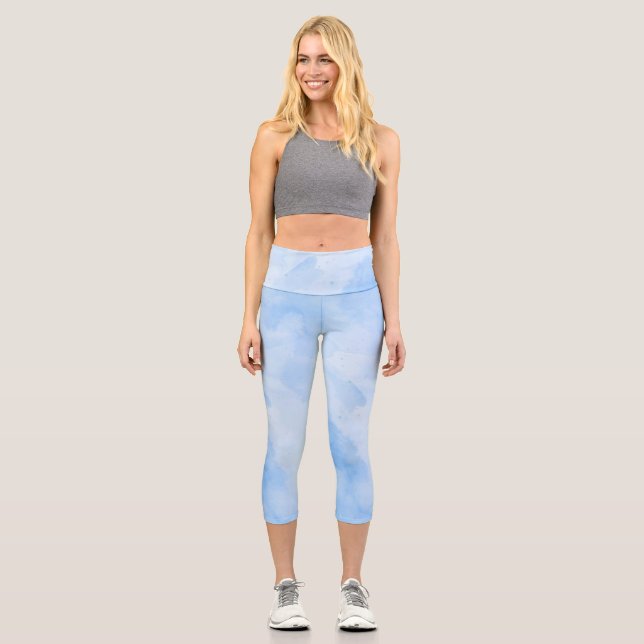 Unicorn Capri Leggings (Front)