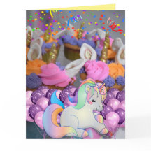 Unicorn  card