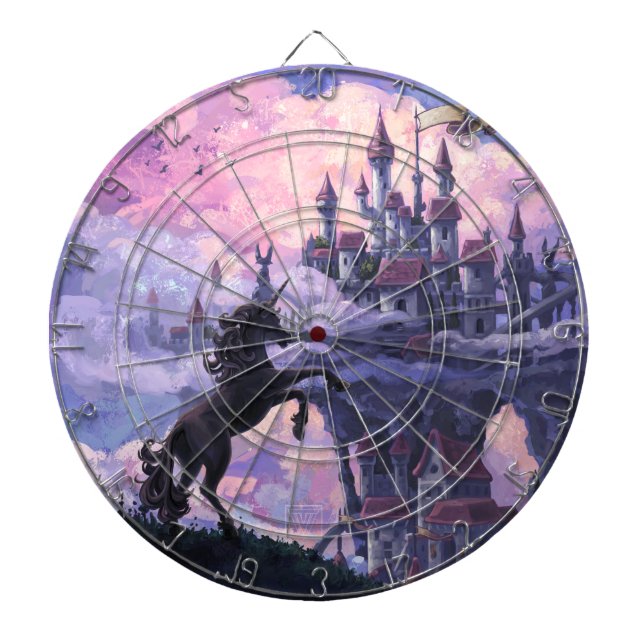 Unicorn Castle Dartboard (Front)