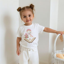 Unicorn Castle Rainbow Girl Shirt | Fairy Tale
