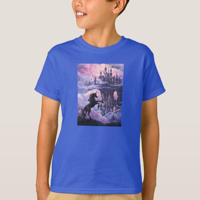 Unicorn Castle T-Shirt (Front)