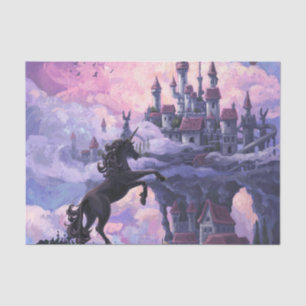 Unicorn Castle Tissue Paper