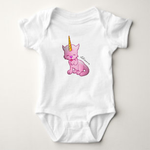 Unicorn Cat Baby Bodysuit