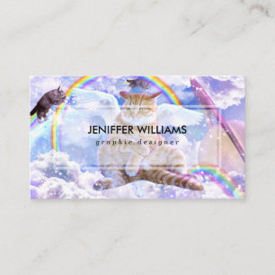 Unicorn - Caticorn Business Card