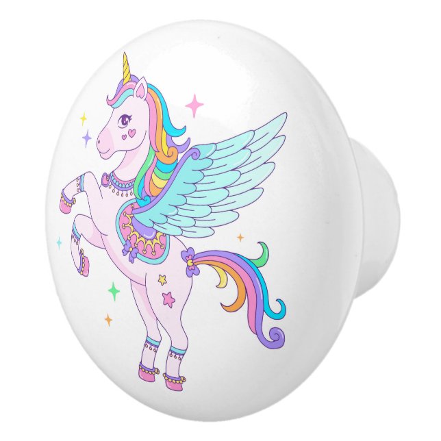 Unicorn Ceramic Pull (Right)