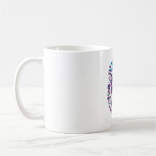 Unicorn Cheer Unicorn Spirit Colourful POD Artwork Coffee Mug
