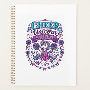 Unicorn Cheer Unicorn Spirit Colourful POD Artwork Planner