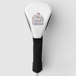 Unicorn Cherry Coquette Unicorn Original Zazzle De Golf Head Cover