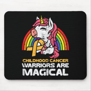 Unicorn Childhood Cancer Warriors Are Magical Awar Mouse Pad