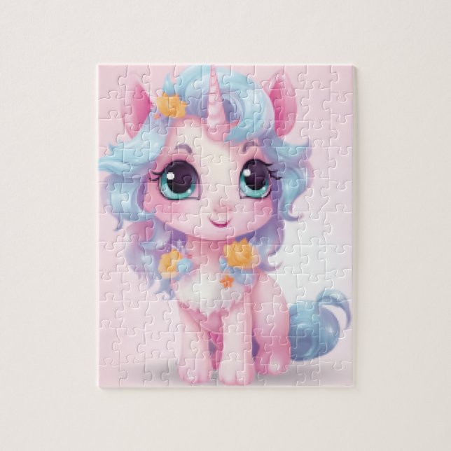 Unicorn Children's Puzzle (Vertical)