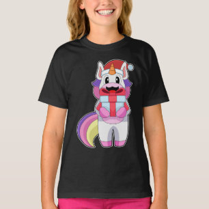 Unicorn Christmas Package T-Shirt