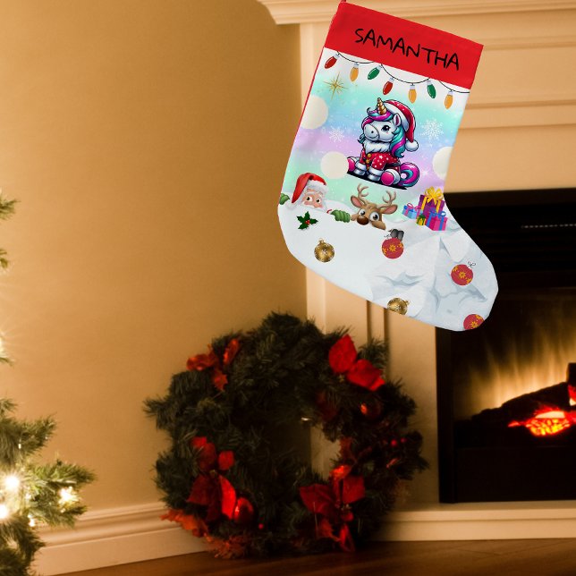 Unicorn Christmas Stocking (Creator Uploaded)