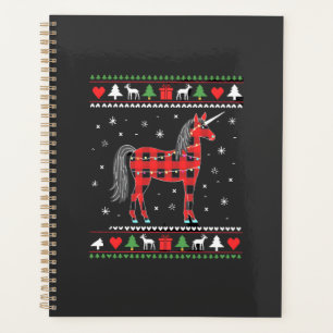 Unicorn Christmas Tree Lights Decoration Xmas Swea Planner