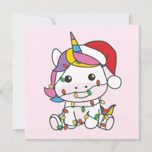 Unicorn Christmas Winter Animals Holiday Unicorns