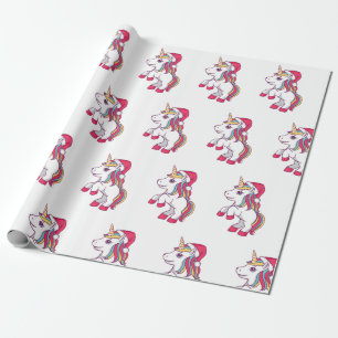 Unicorn Christmas Wrapping Paper, Unicorn Wrapping Paper