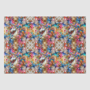 ~ Unicorn Christmas Wrapping ~ Tissue Paper