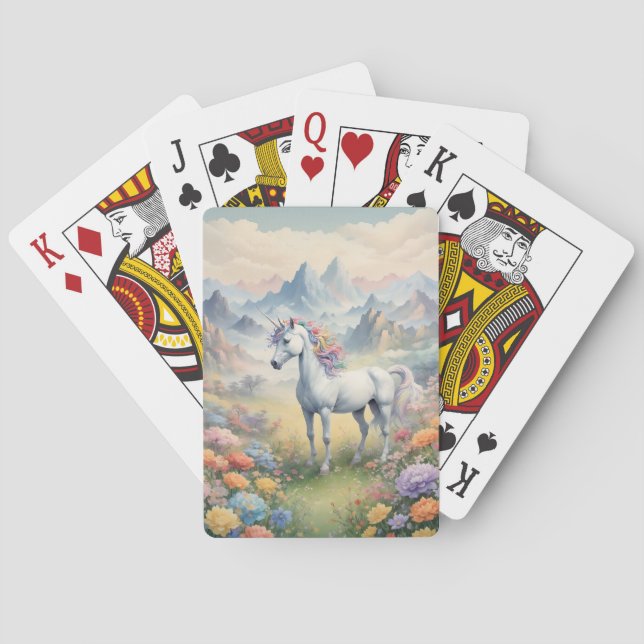 Unicorn Classic Playing Cards (Back)