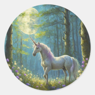Unicorn Classic Round Sticker