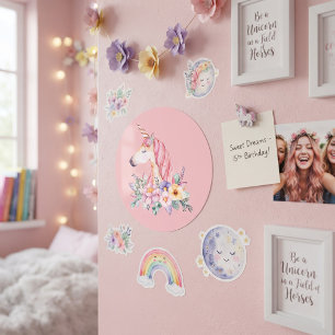 Unicorn Classic Round Sticker