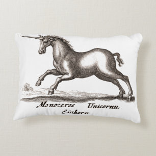 Unicorn Classic Running Magic Woodland Creature Decorative Cushion