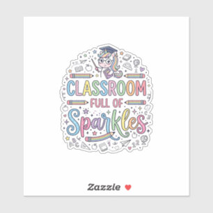 Unicorn Classroom Full of Sparkles Original Merch