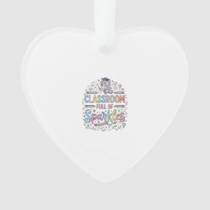 Unicorn Classroom Full of Sparkles Original Merch Ornament