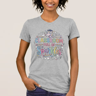 Unicorn Classroom Full of Sparkles Original Merch T-Shirt