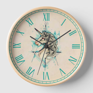 Unicorn Clock