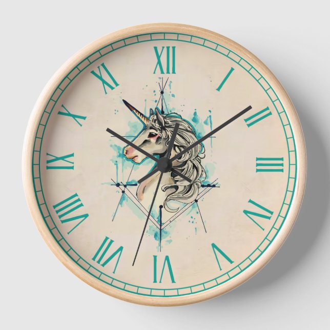 Unicorn Clock (Front)
