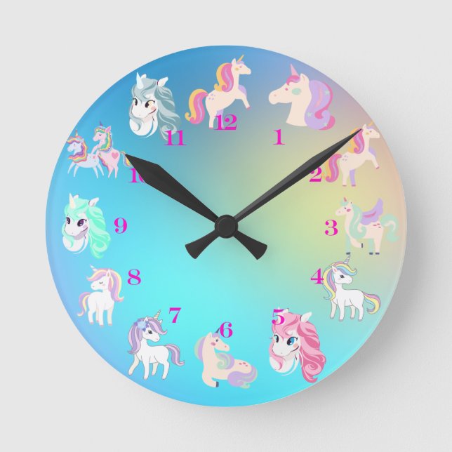 Unicorn Clock (Front)