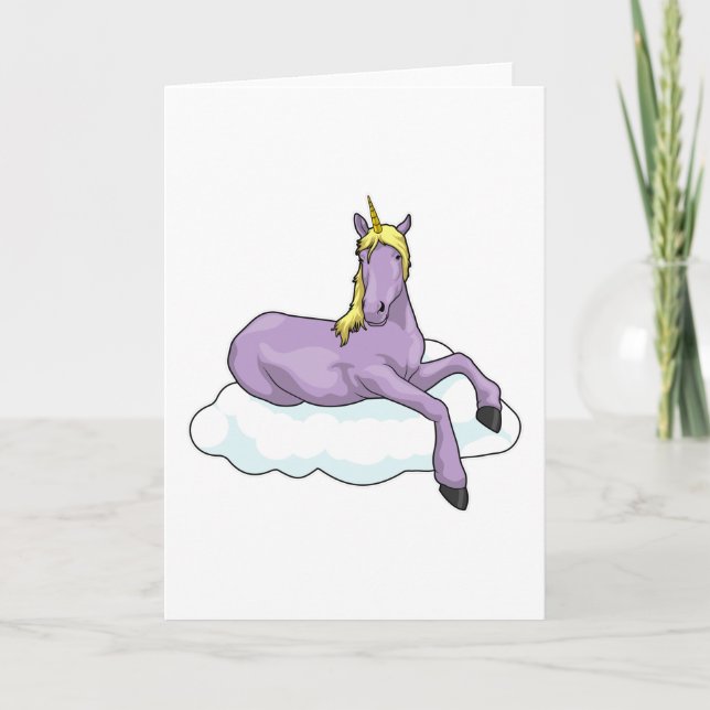 Unicorn Cloud Card (Front)