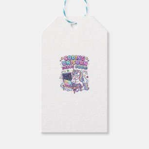 Unicorn Coding Unicorn Debug Squad Charming Market Gift Tags