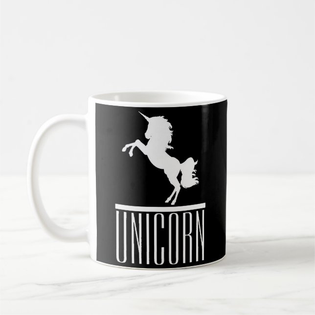 Unicorn Coffee Mug (Left)