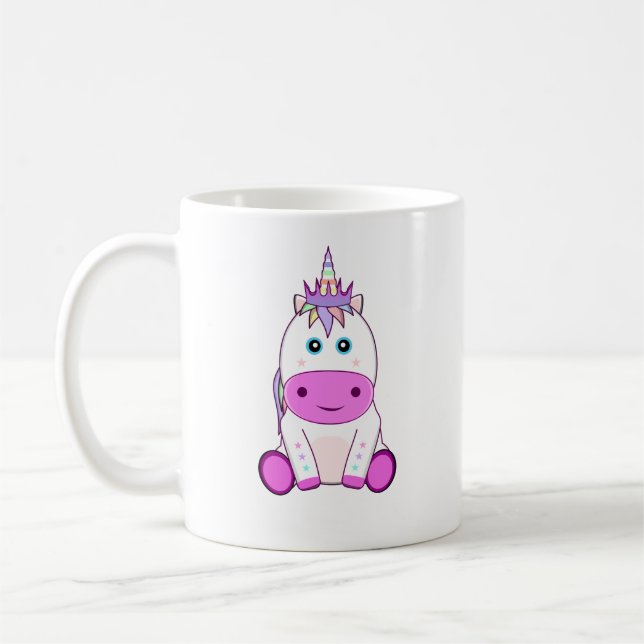 Unicorn Coffee Mug (Left)