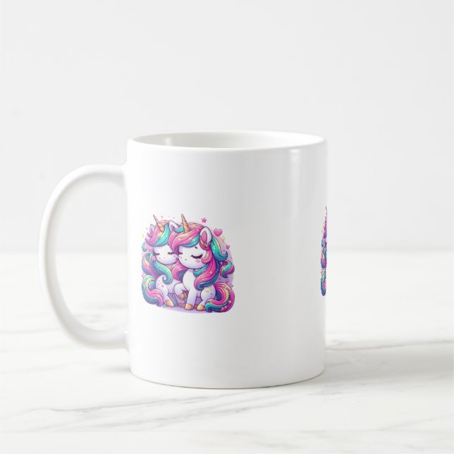 unicorn coffee mug (Left)