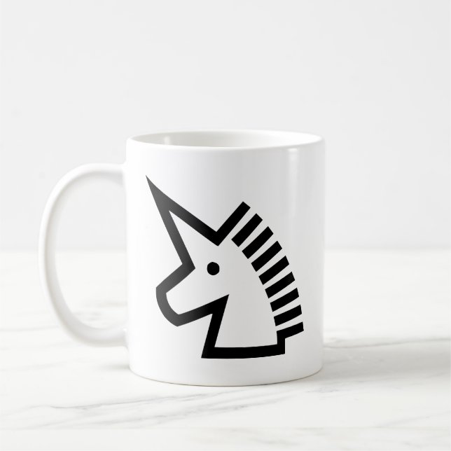 Unicorn Coffee Mug (Left)